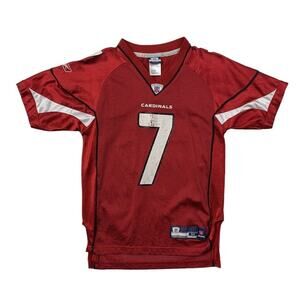Reebok Arizona Cardinals Jersey Boys Youth M Medium Red NFL Matt Leinart #7